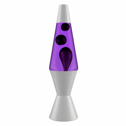 14.5’’ LAVA Lamp – Black &amp; Purple - US 5523