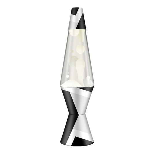 14.5″ Lava Lamp Polygonal White Tone - US 5739