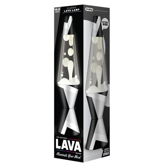 14.5″ Lava Lamp Polygonal White Tone - US 5739