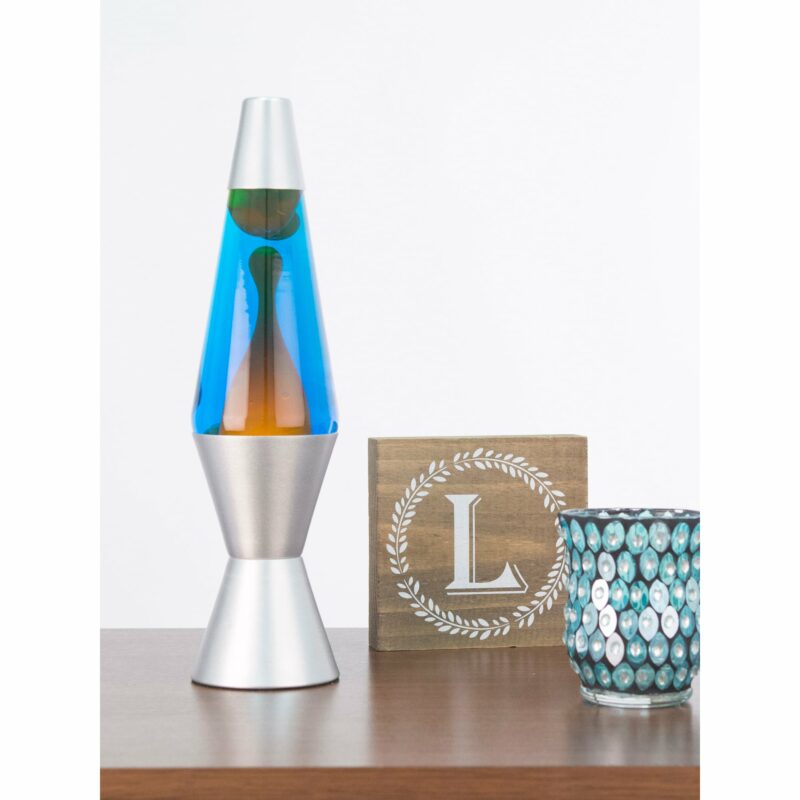 14.5” LAVA Lamp – Orange/Blue/Silver - US 7370