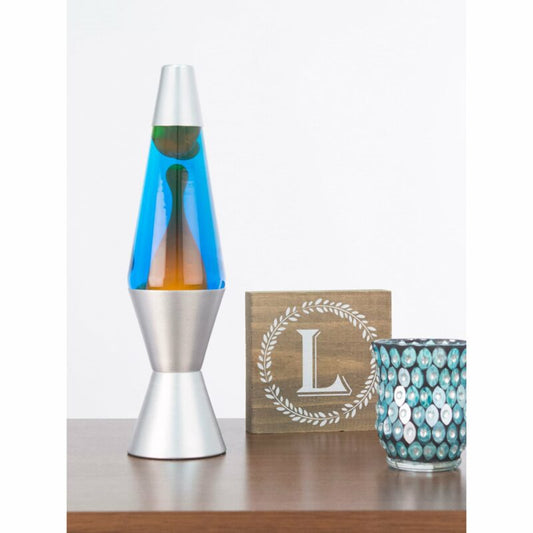 14.5” LAVA Lamp – Orange/Blue/Silver - US 7370