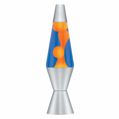 14.5” LAVA Lamp – Orange/Blue/Silver - US 7370