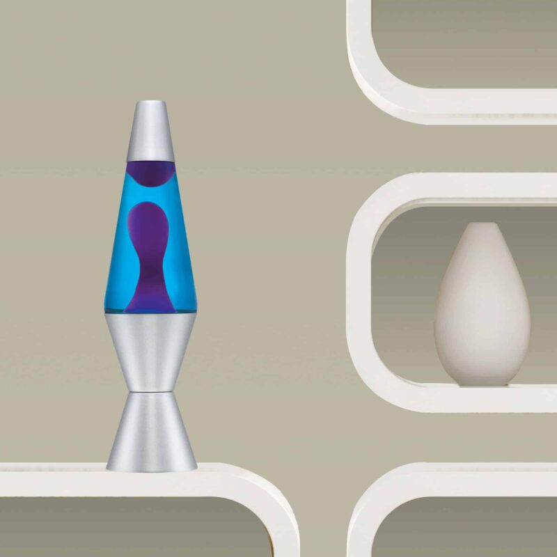 14.5″ LAVA Lamp – Purple/Blue/Silver - US 2848