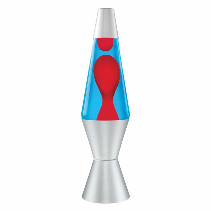 14.5″ LAVA Lamp – Red/Blue/Silver - US 3432