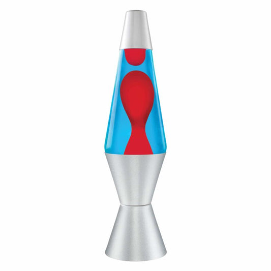 14.5″ LAVA Lamp – Red/Blue/Silver - US 3432