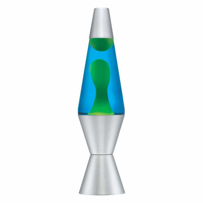 14.5” LAVA Lamp – Yellow/Blue/Silver - US 3896