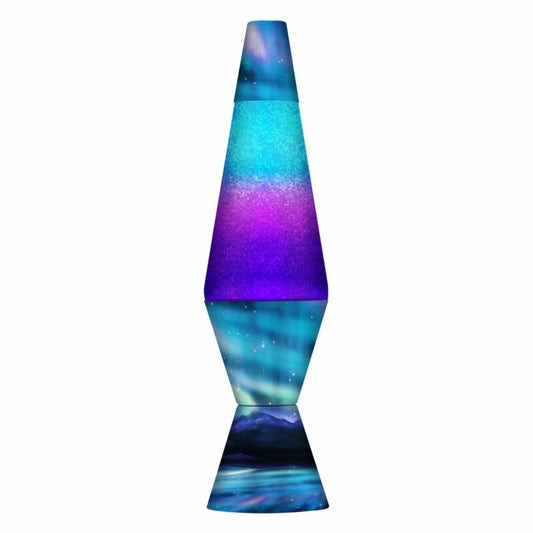 14.5″ LAVA Lamp Colormax Northern Lights – Glitter - US 4674