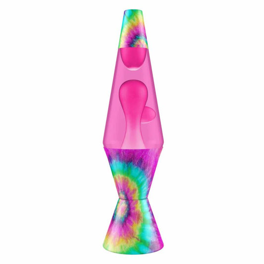 14.5″ LAVA Lamp – Tie Dye Pink Spiral - US 9184