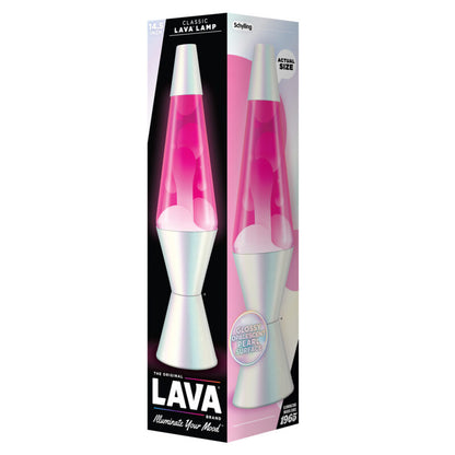 14.5″ Lava Lamp Opalescent Pearl - US 6670