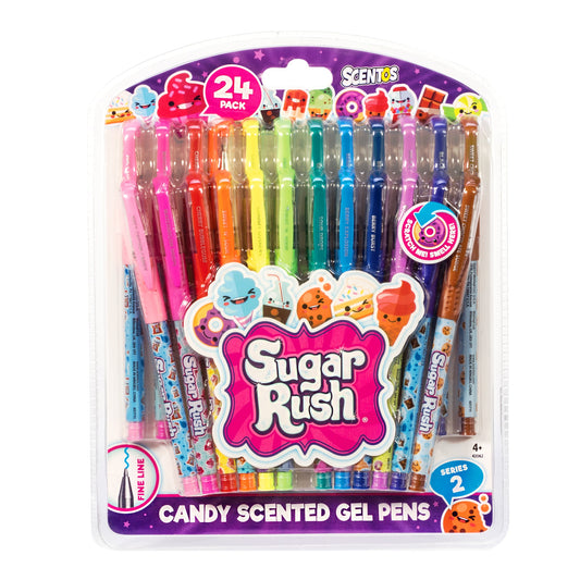 24 Sugar Rush Gel Pens – Scented - US 8106