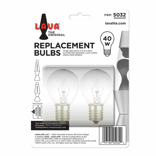 40W LAVA Lamp Light Bulb A15 - US 1731