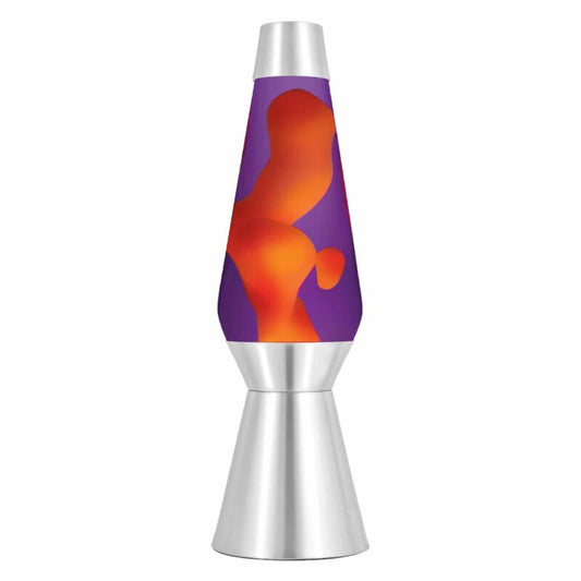 27″ LAVA Lamp Grande – Yellow/Purple/Silver - US 5849