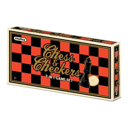 Chess &amp; Checkers Set - US 7668