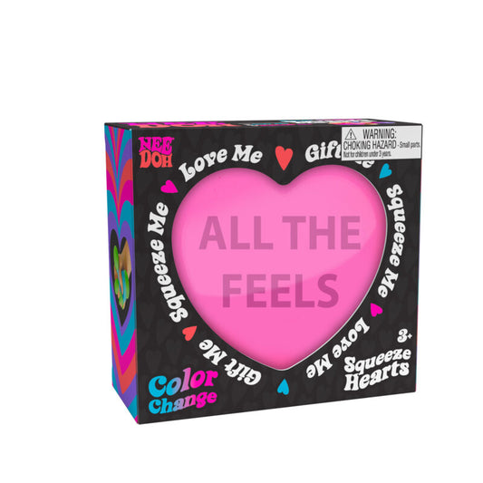 NeeDoh Color Change Squeeze Heart - US 6972