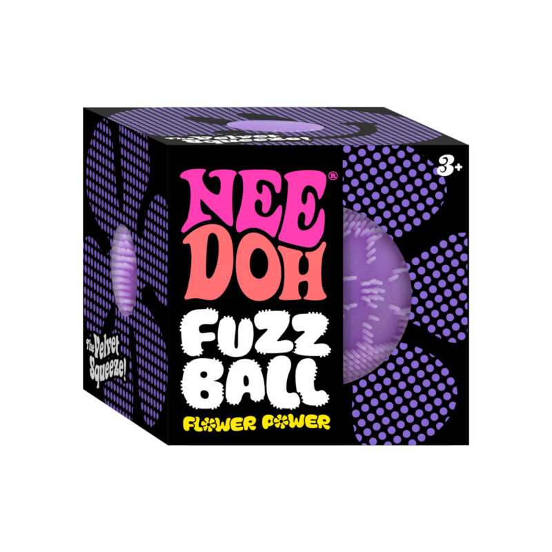 NeeDoh Fuzz Ball Flower Power - US 4731