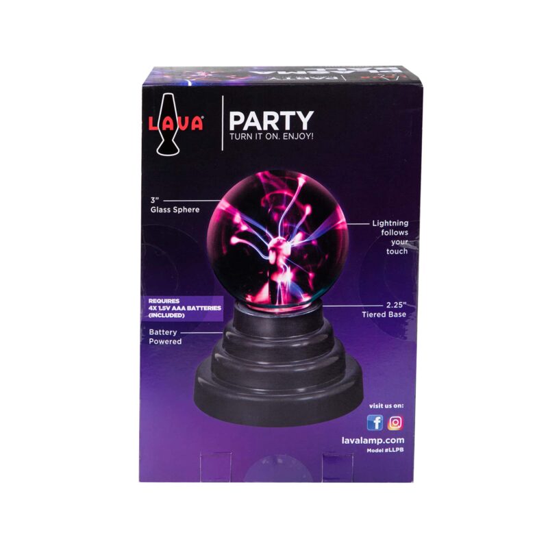 3” LAVA Lamp Plasma Ball - US 9025