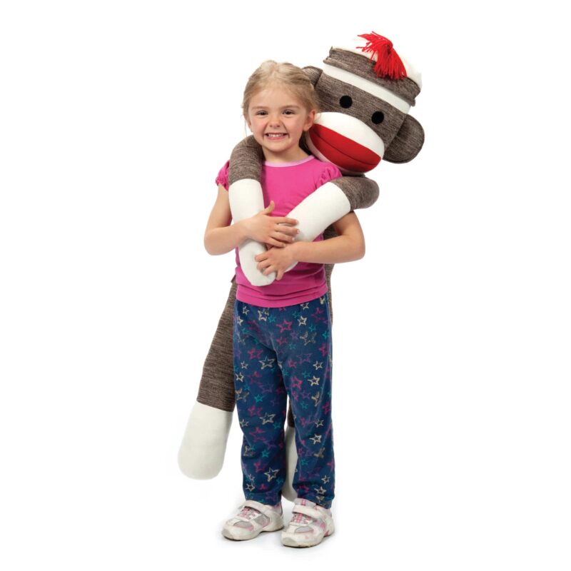 Jumbo Sock Monkey - US 6417