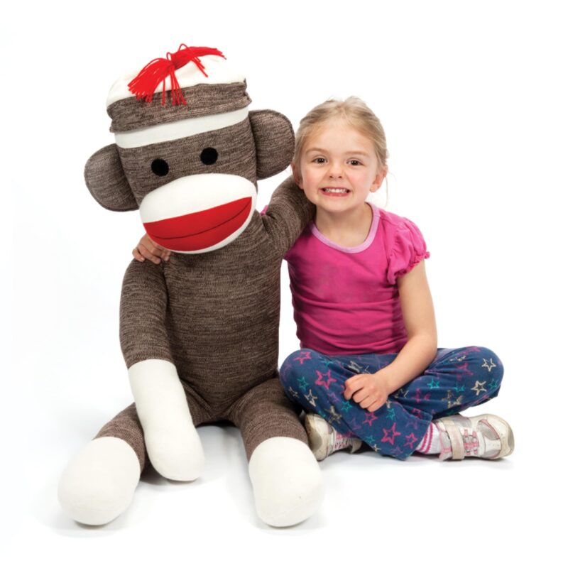 Jumbo Sock Monkey - US 6417