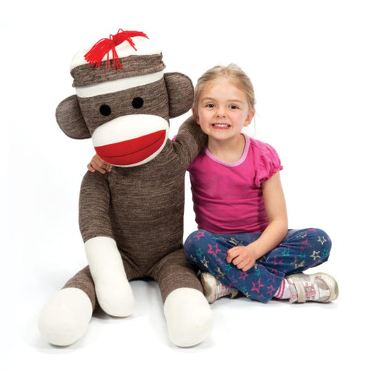 Jumbo Sock Monkey - US 6417
