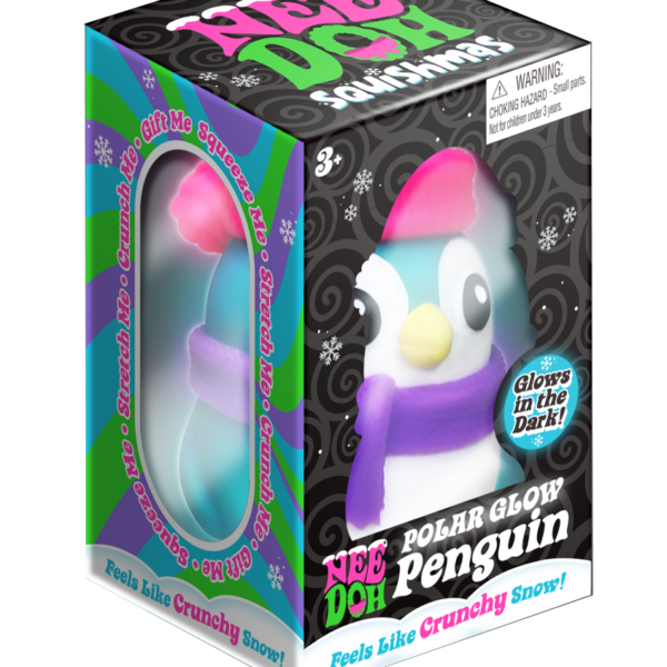 NeeDoh Polar Glow Penguin - US 9773
