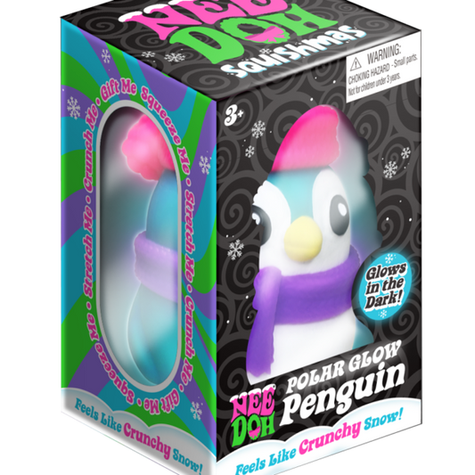 NeeDoh Polar Glow Penguin - US 9773