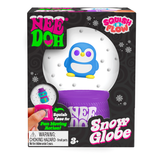 NeeDoh Squish N Flow Snow Globe - US 1467