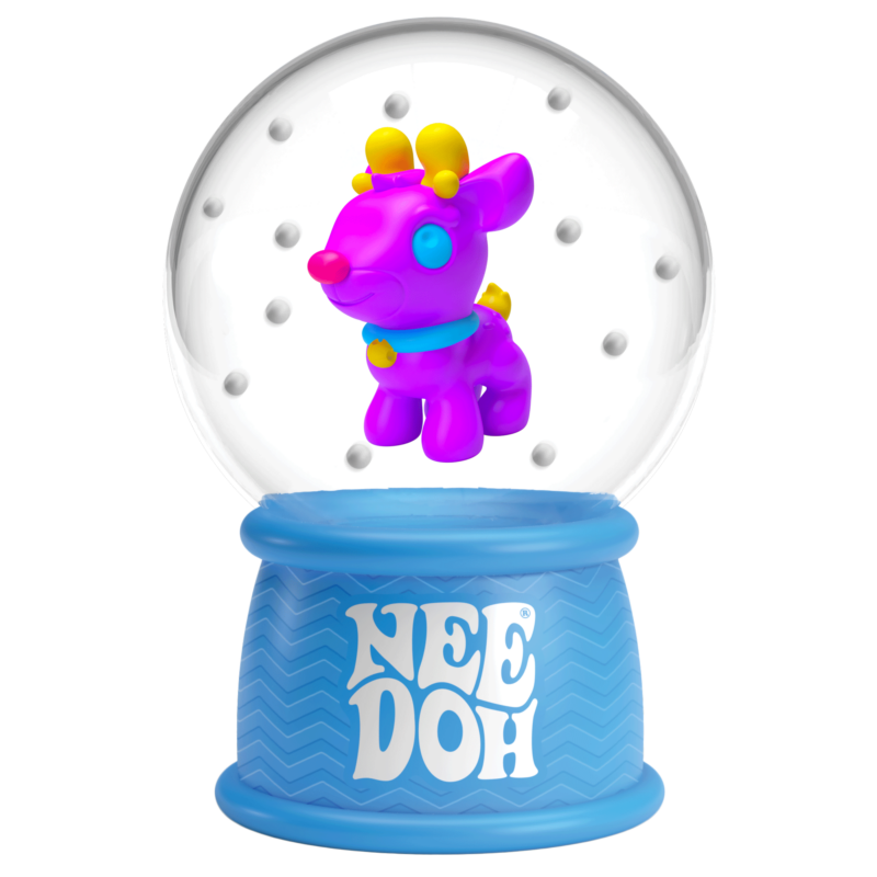 NeeDoh Squish N Flow Snow Globe - US 1467