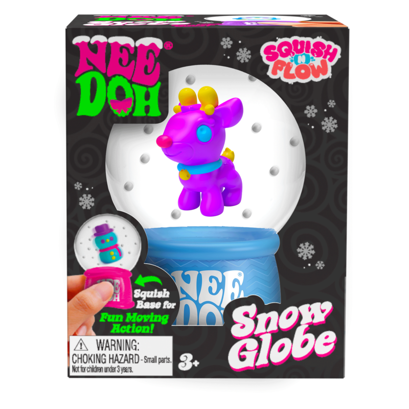 NeeDoh Squish N Flow Snow Globe - US 1467