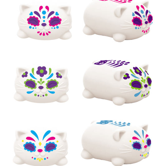 NeeDoh Sugar Skull Cats - US 2858