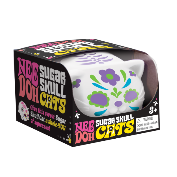NeeDoh Sugar Skull Cats - US 2858