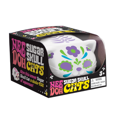 NeeDoh Sugar Skull Cats - US 2858