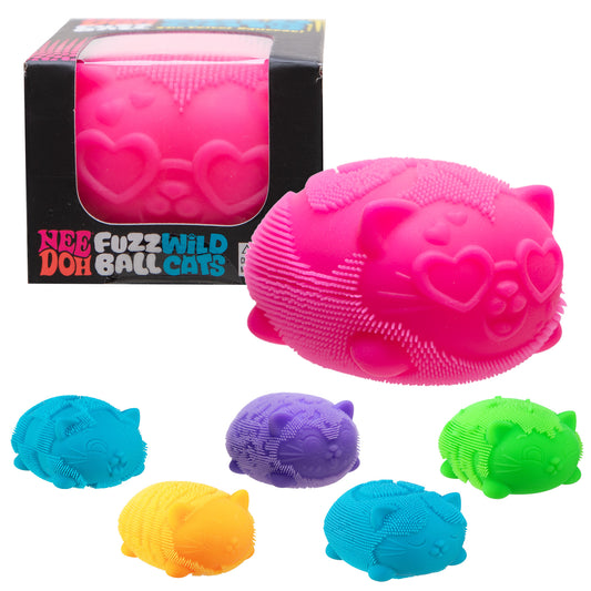 NeeDoh® Fuzz Ball Wild Cats - US 4289